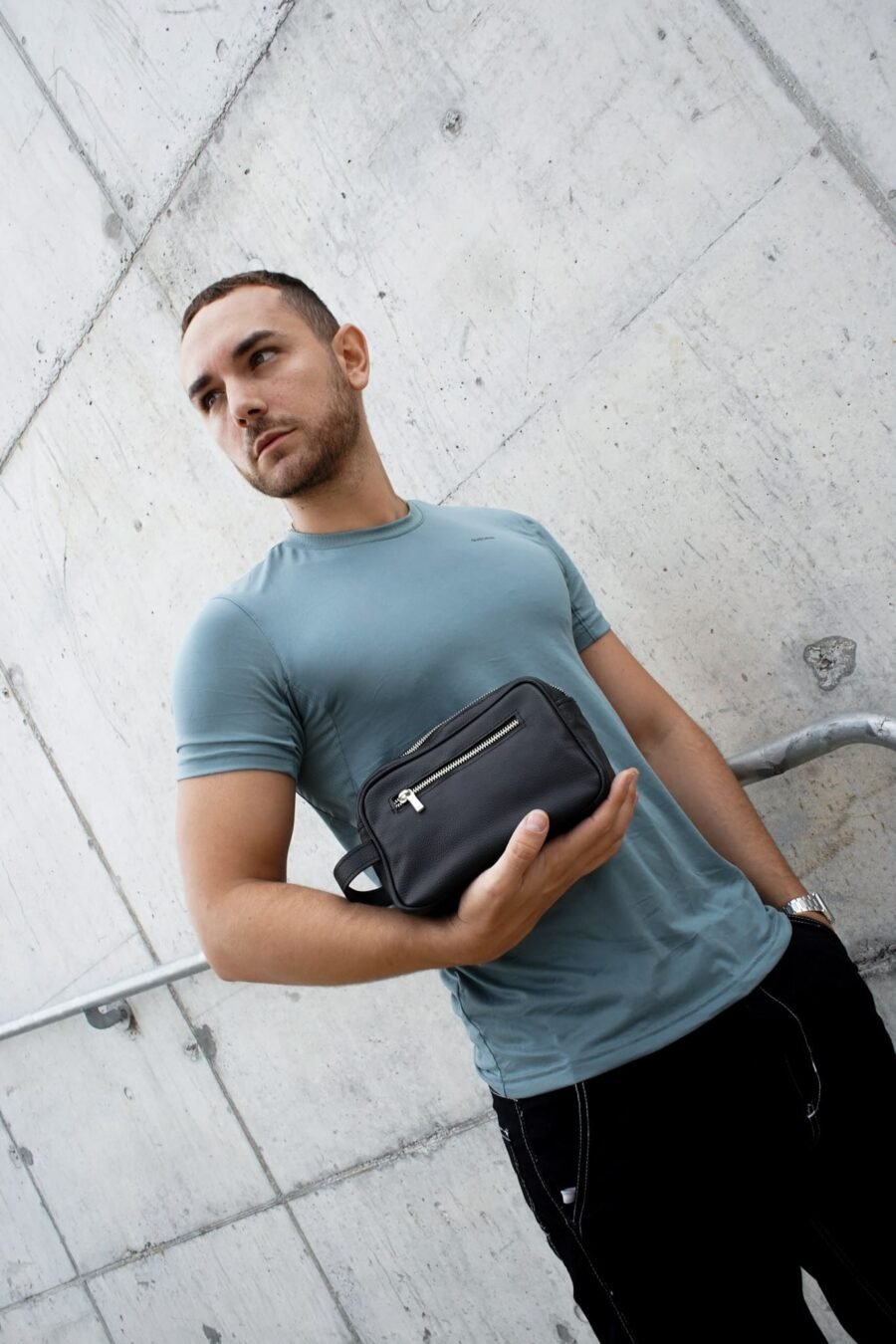 Necessaire de cuero Fredy de Hombre - Imagen 6