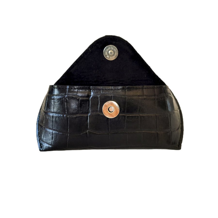 porta-lente-negro-croco