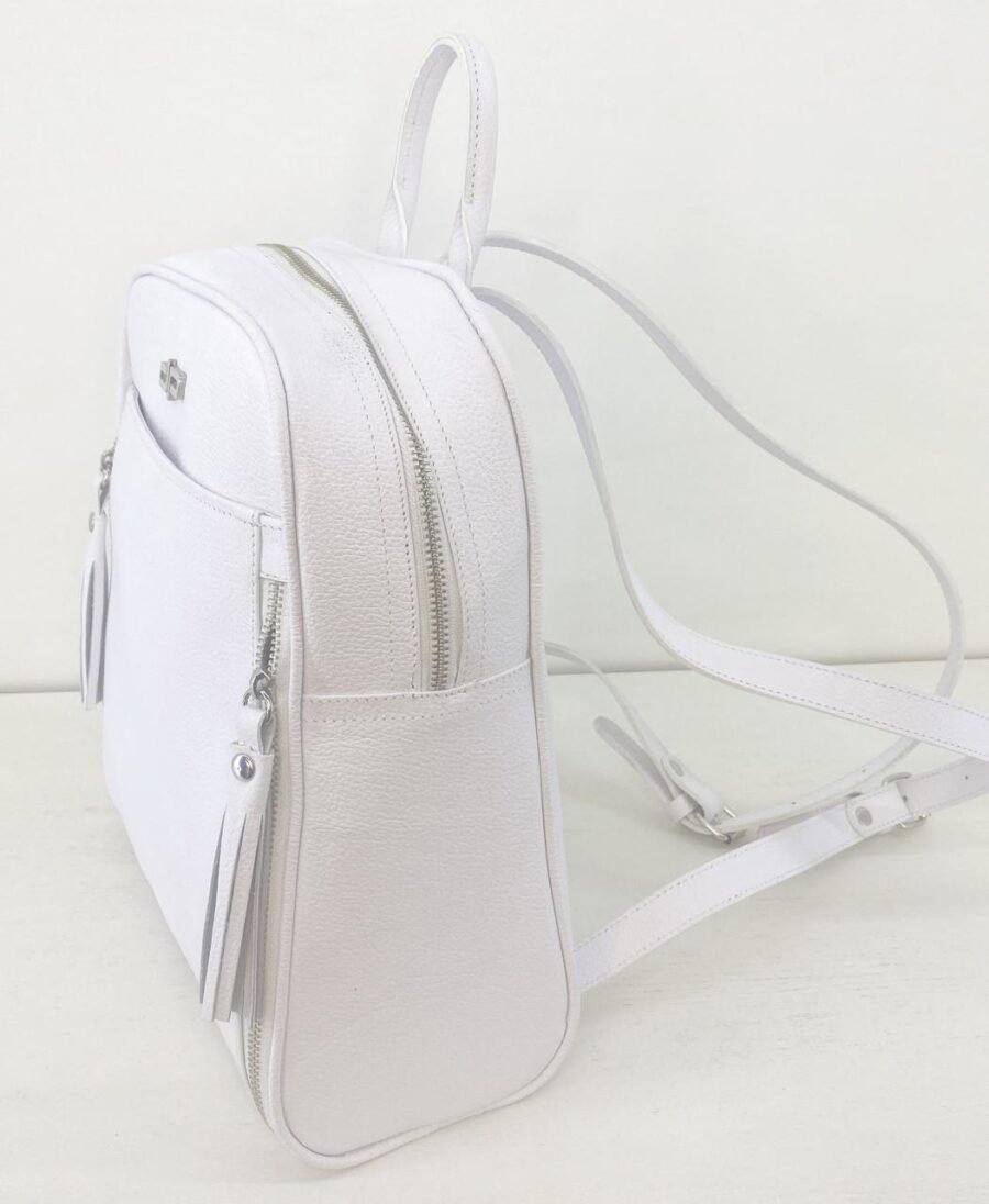 Mochila de cuero vacuno Barbara - Imagen 11