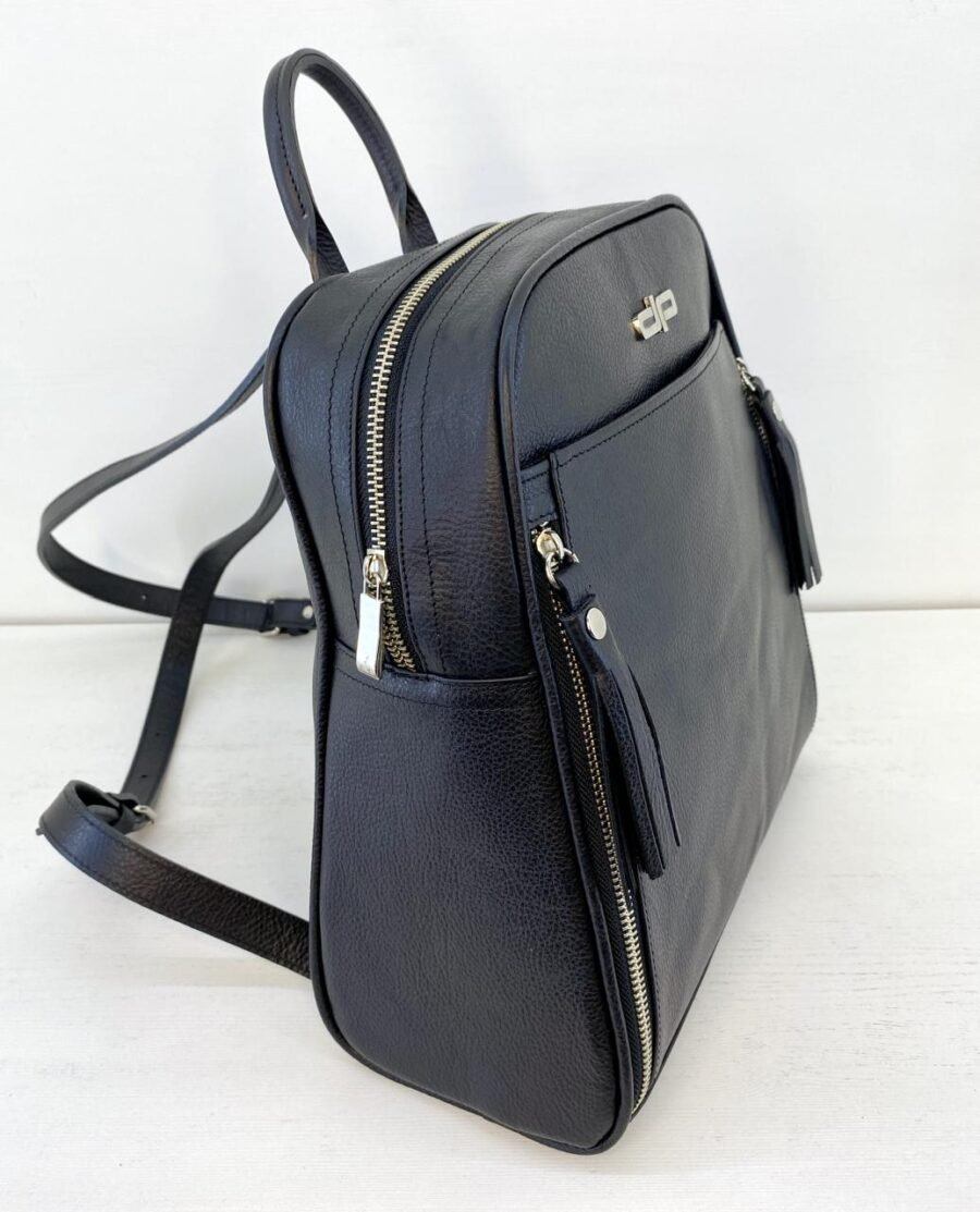 Mochila de cuero vacuno Barbara - Imagen 6
